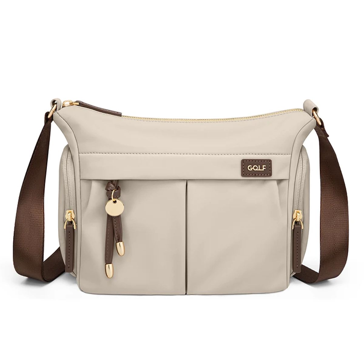 Trendy Women's Casual Oxford Shoulder Bag with Multiple Pockets Golf - Women's Shoulder Bags