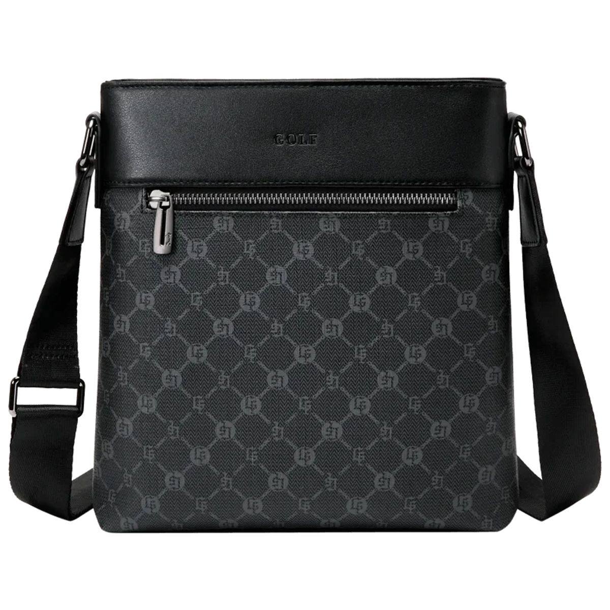 Stylish Men's Crossbody Briefcase, Business Shoulder Sling Bag Golf - Men's Crossbody Bags
