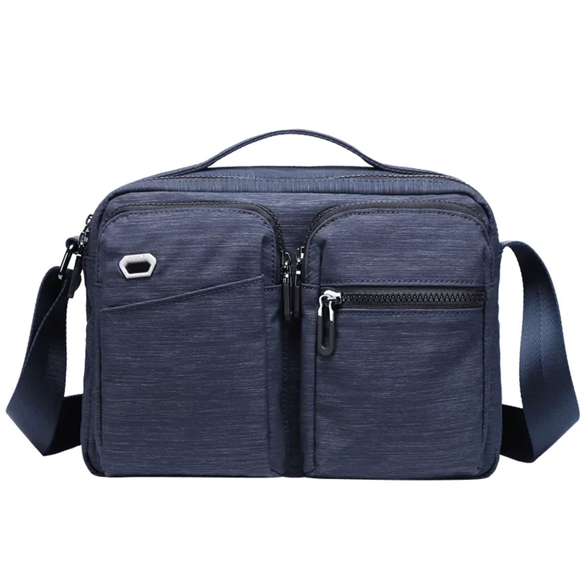Lightweight Men's Canvas Messenger Bag, Large Capacity Crossbody