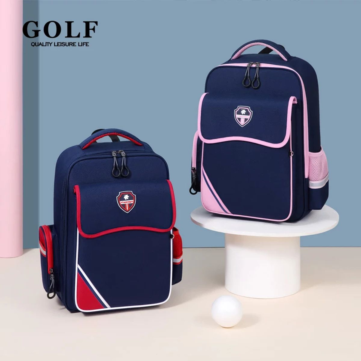 Large Capacity School Backpack for Kids, Multi-Compartment Design
