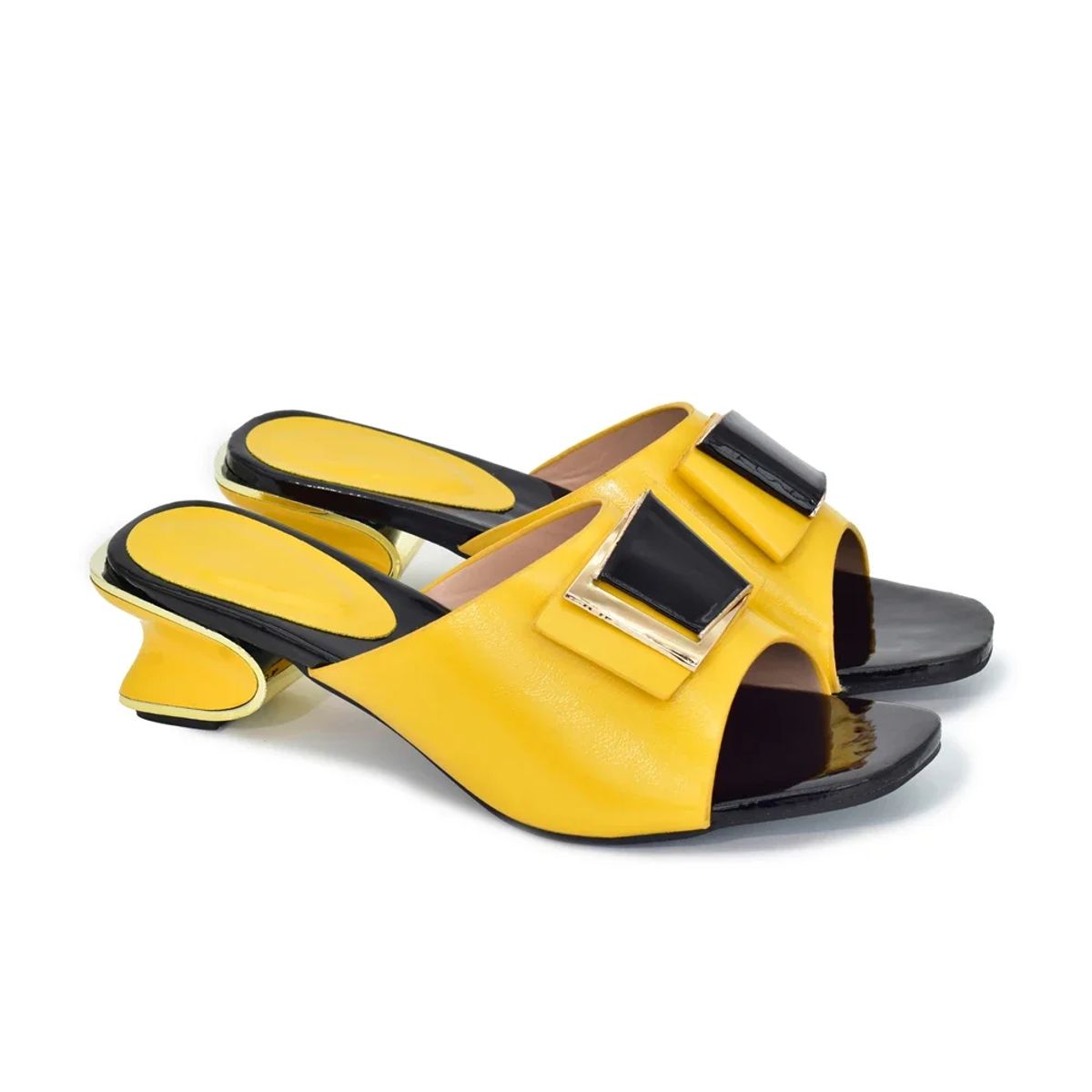 Trendy PU Leather Slingback Sandals for Fashion-Forward Women