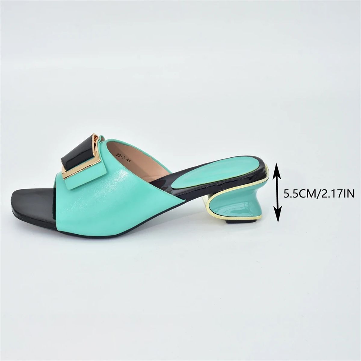 Fashionable Square Toe Sandals with Comfortable Mid Heel Fashionable Square Toe Sandals with Comfortable Mid Heel