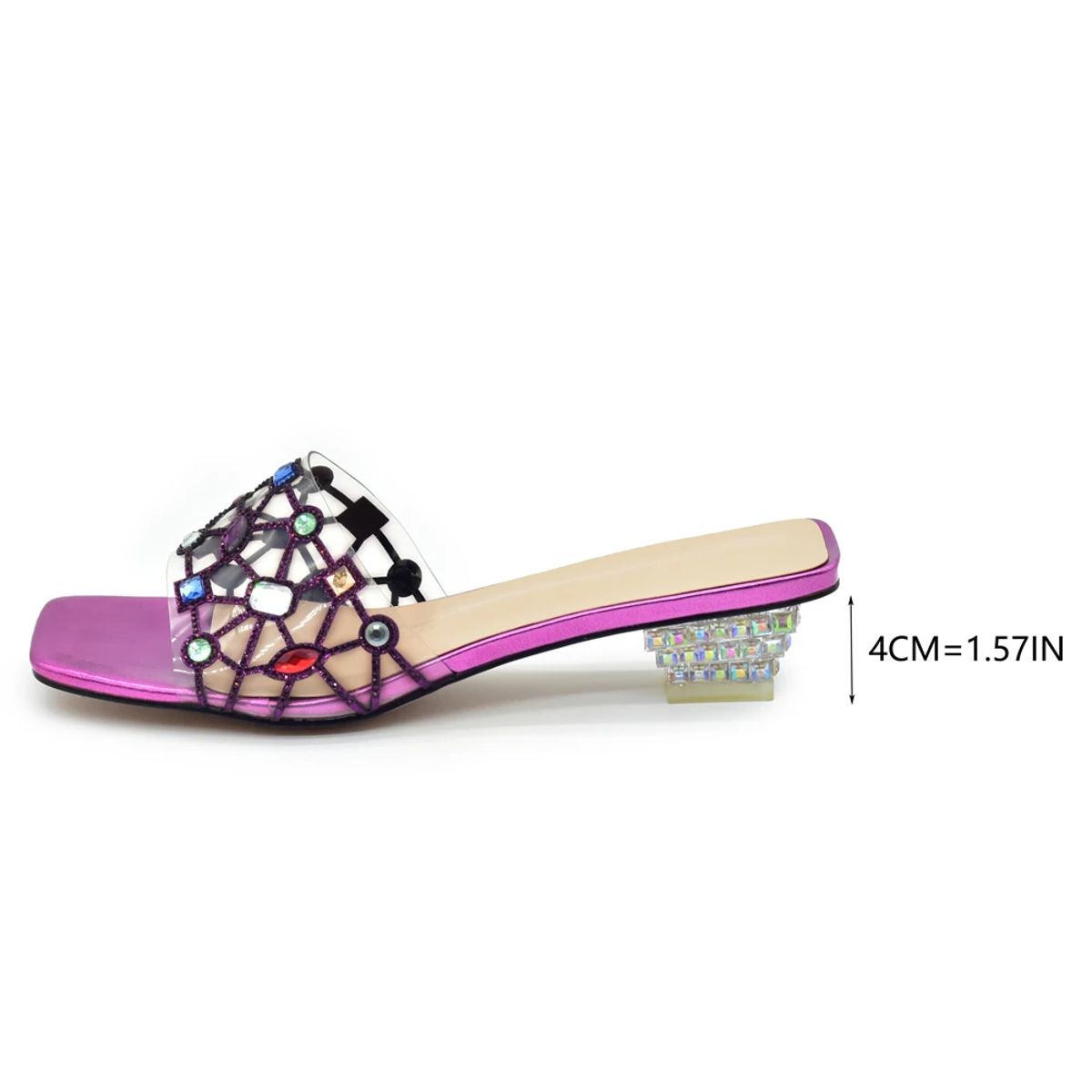 Elegant Rhinestone-Embellished Sandals for Special Occasions