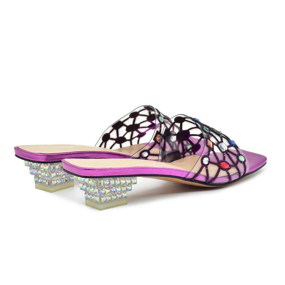 Elegant Rhinestone-Embellished Sandals for Special Occasions