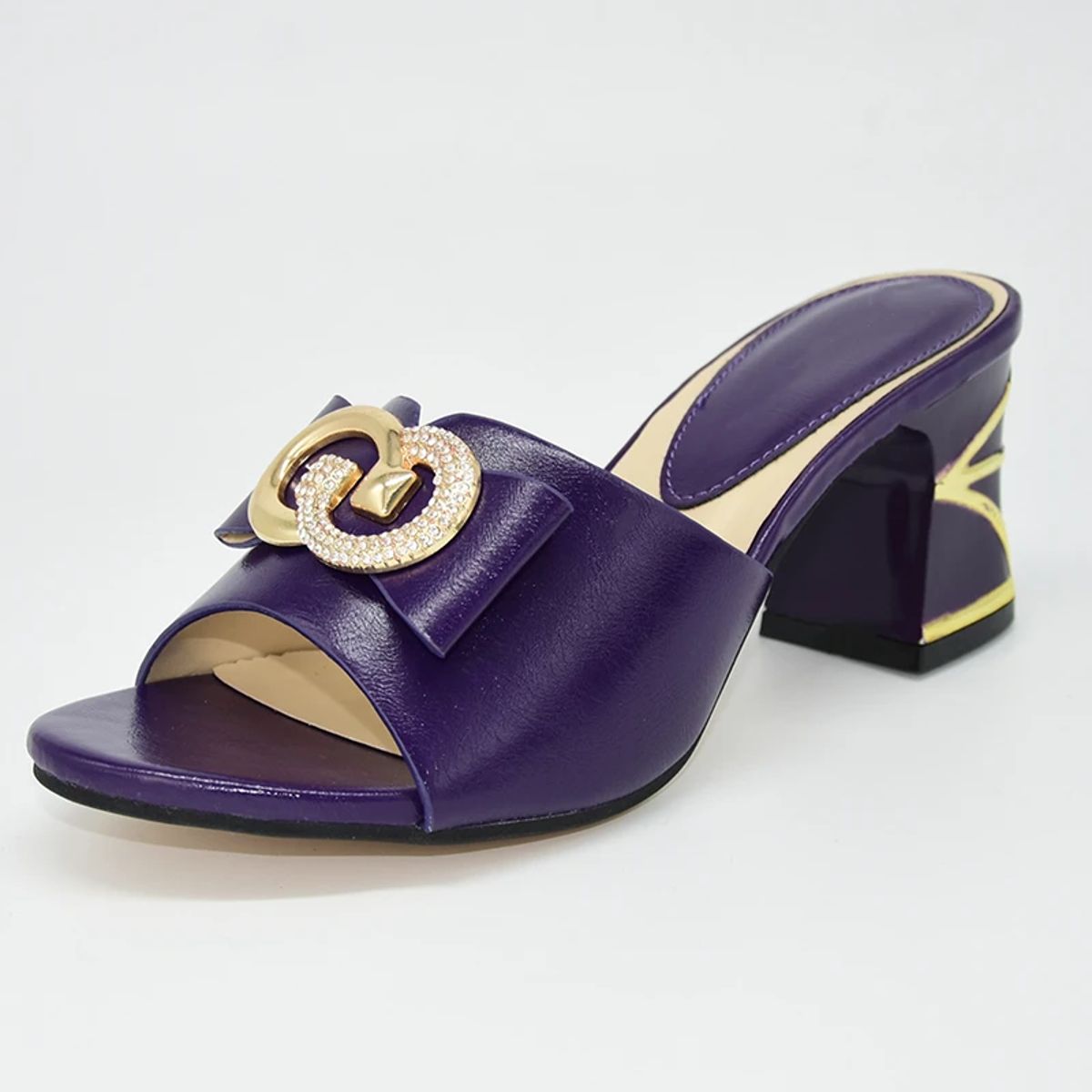 Stylish Women’s Sandals with Rhinestones for Weddings and Parties