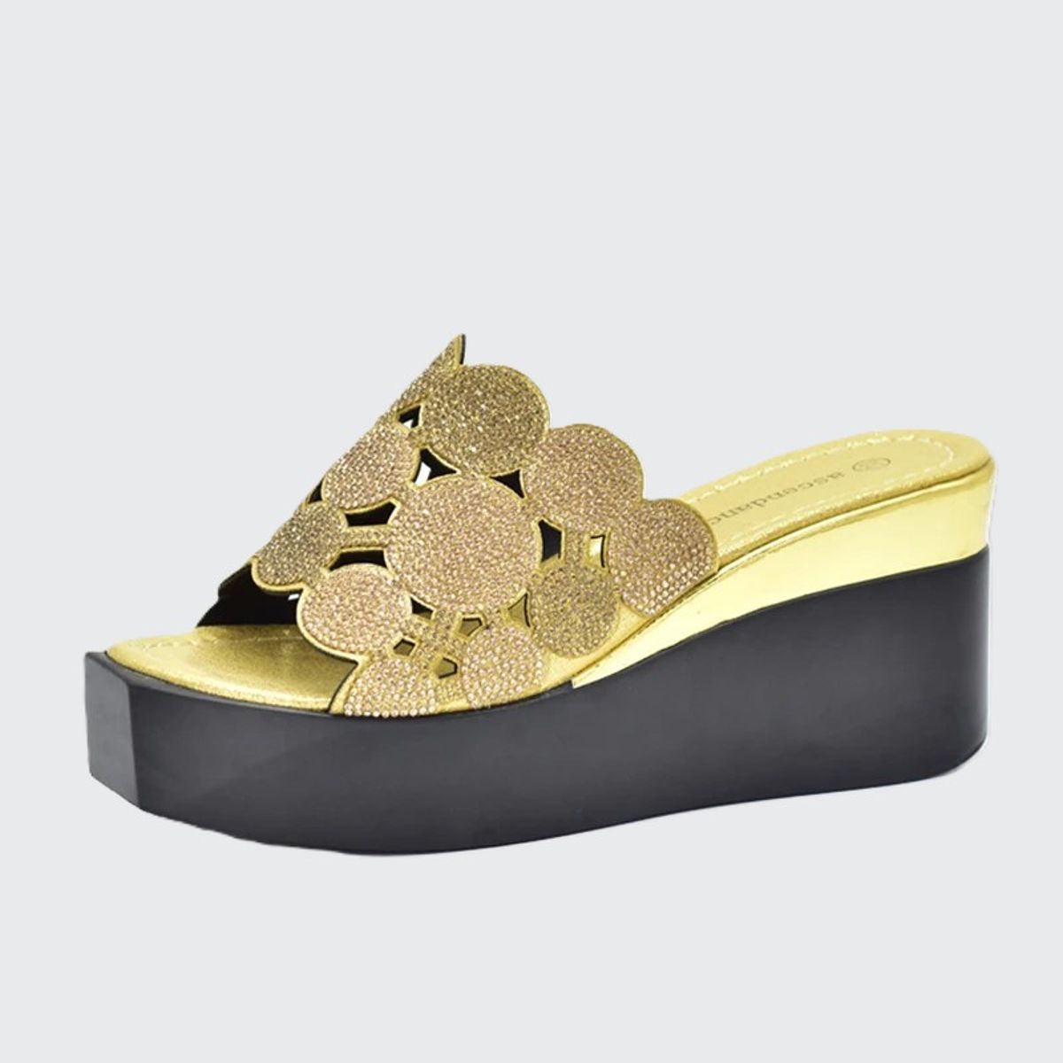 Elegant Wedge Peep-Toe Sandals for Stylish Women Ascendancy - Women's Wedge Sandals