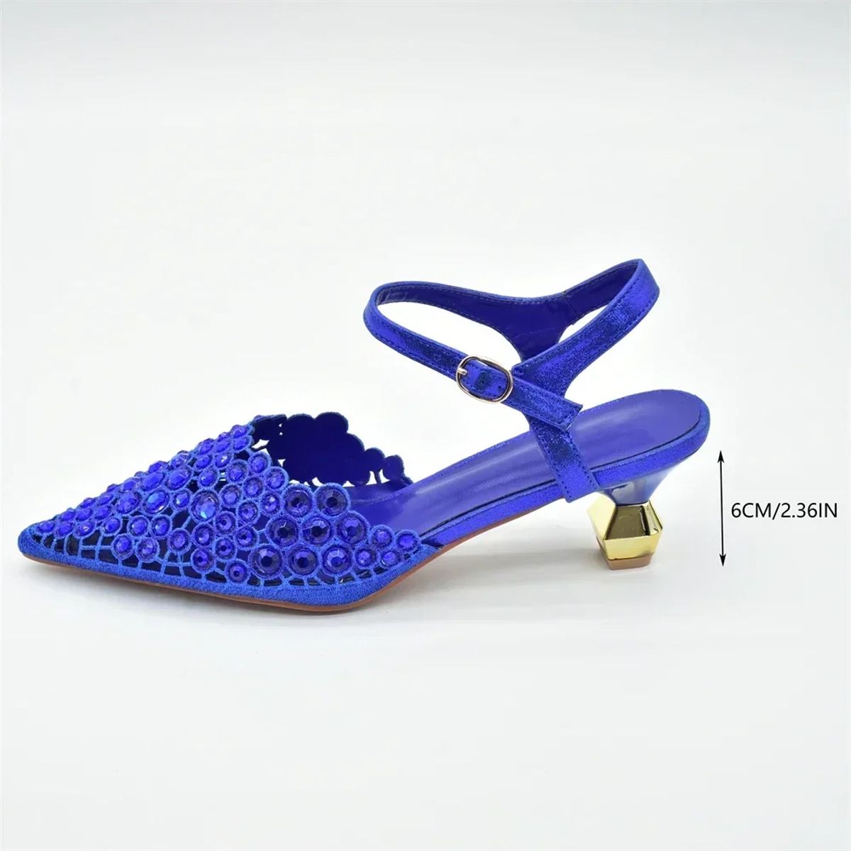 Stylish Rhinestone Pumps for Parties