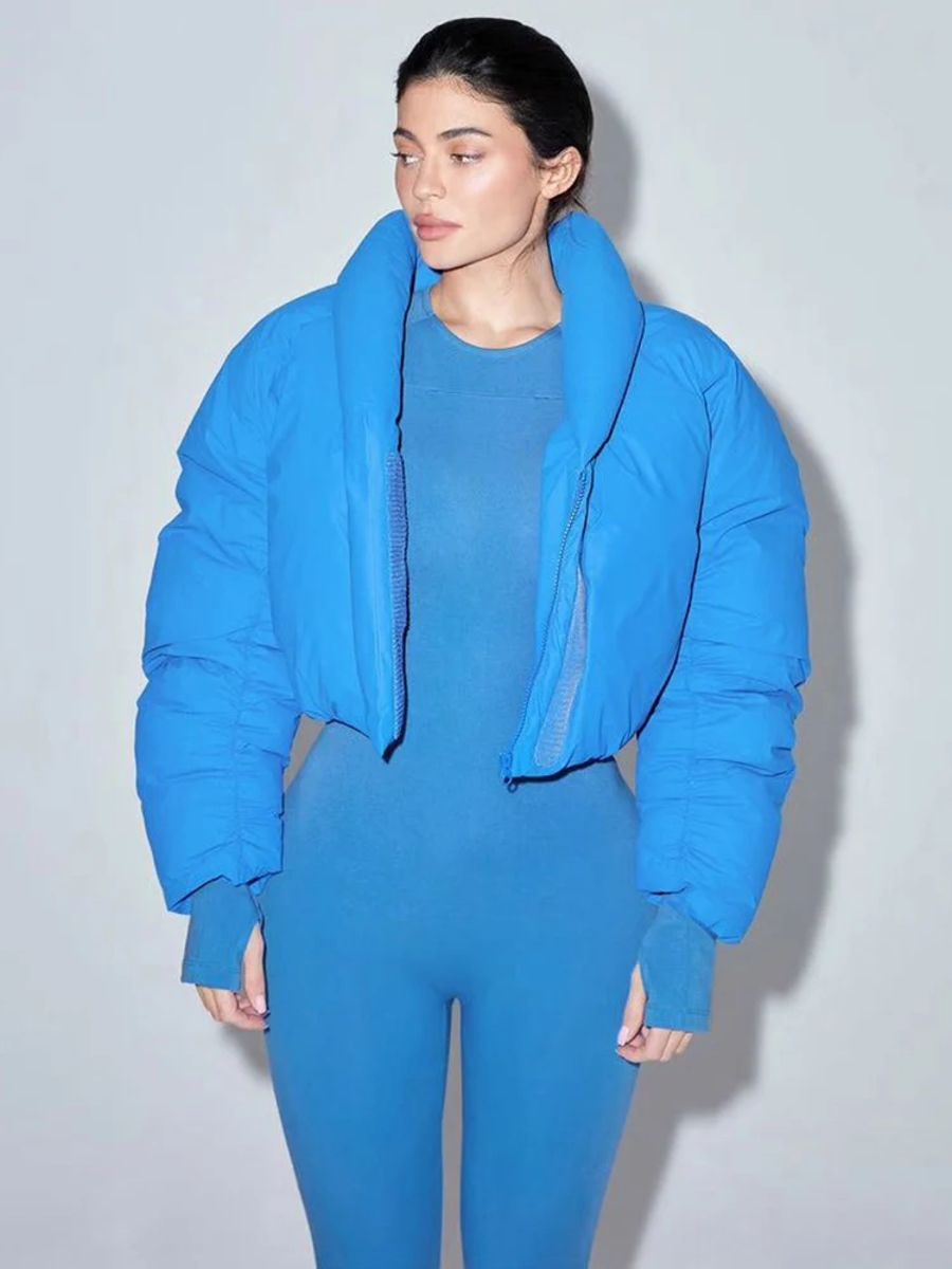 Sleek Ankle-Length Jumpsuit with Zipper for Women