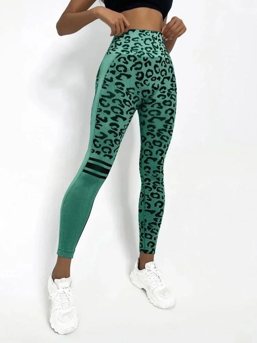 Women’s High Waist Fitness Yoga Pants with Lifting Design