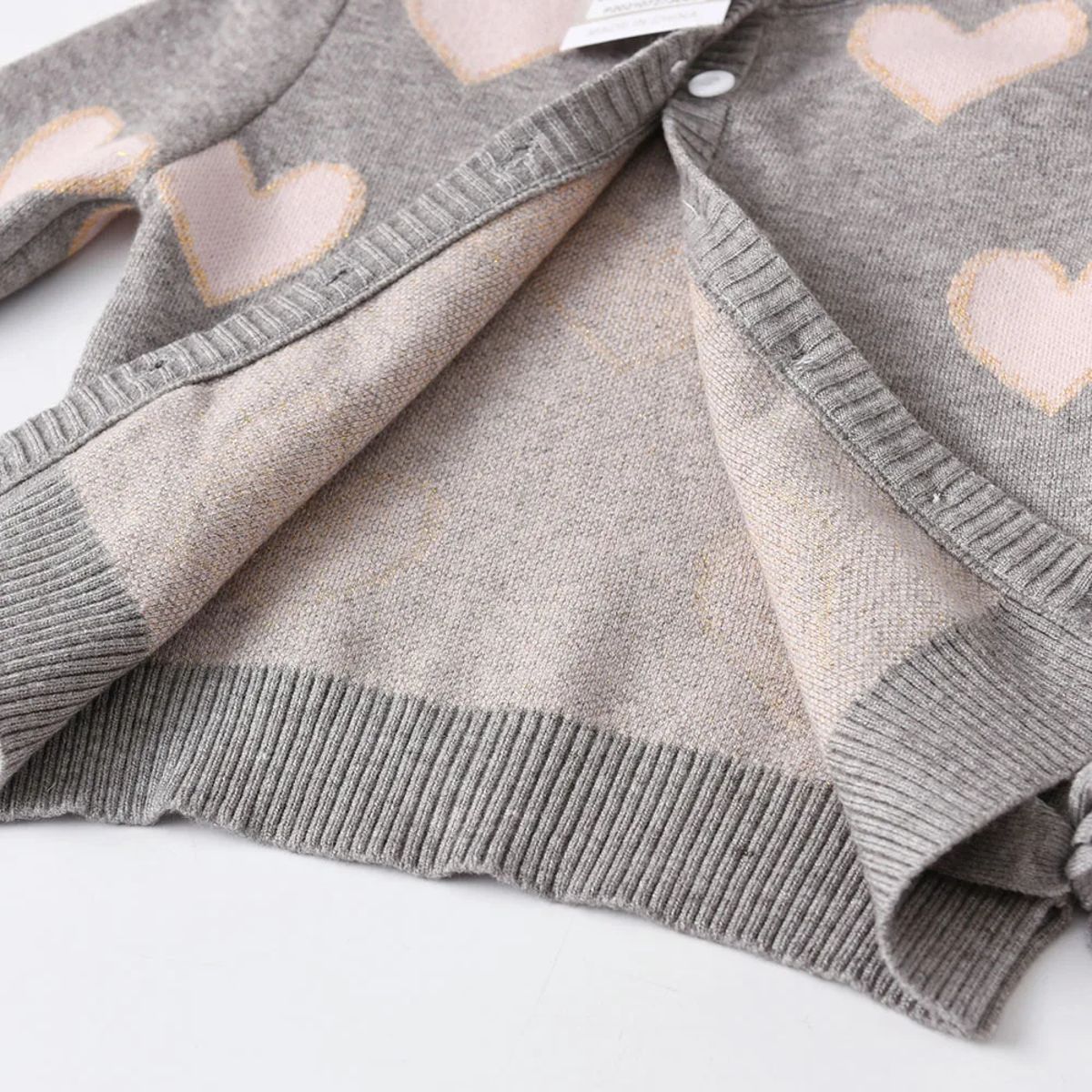 Cozy Winter Knit Sweater for Girls with O-Neck