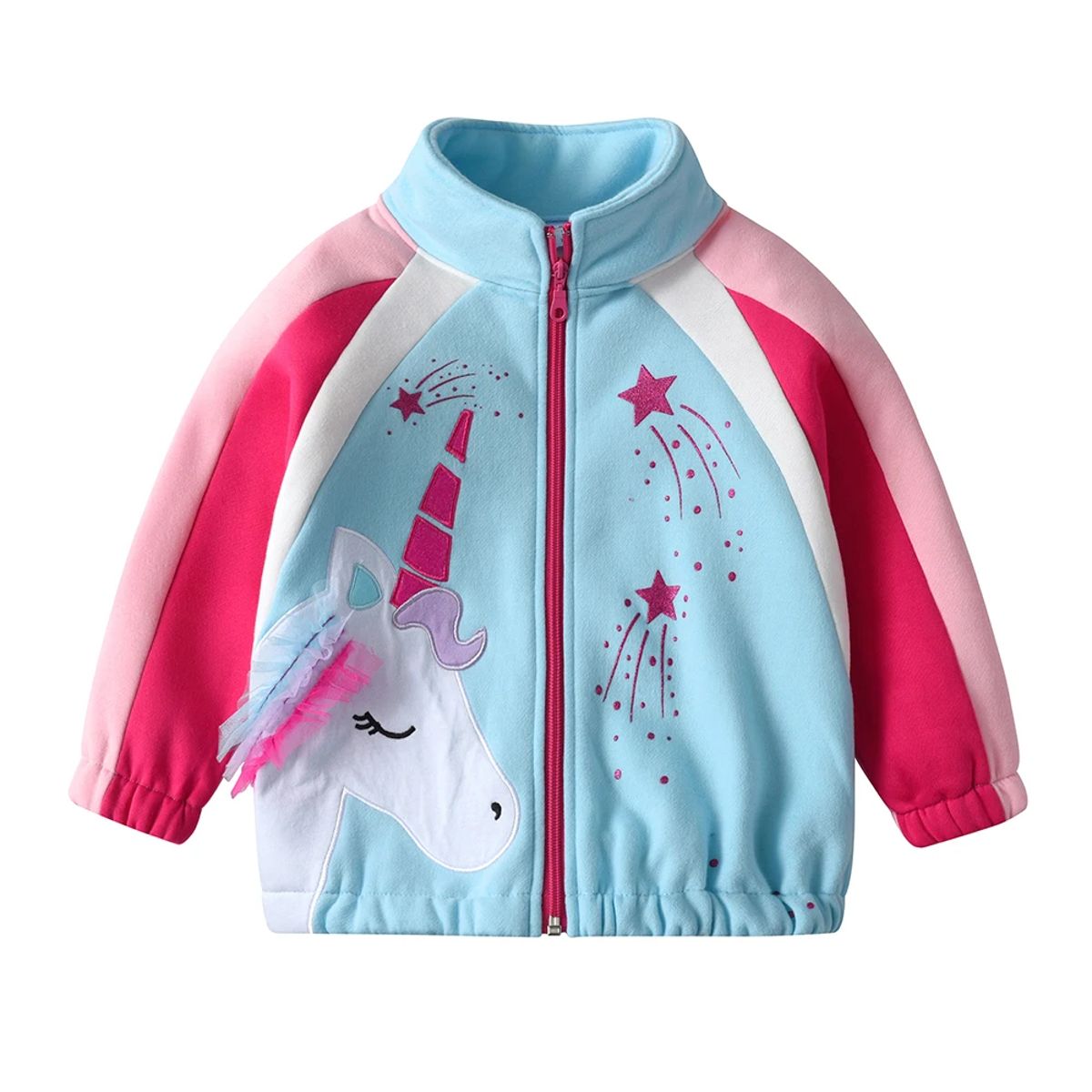 Cozy Cartoon Unicorn Jacket for Kids – Winter Warm Coat