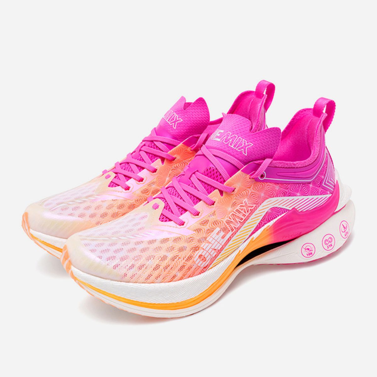 Ultra-Light Marathon Running Shoes with Anti-Slip Carbon Plate