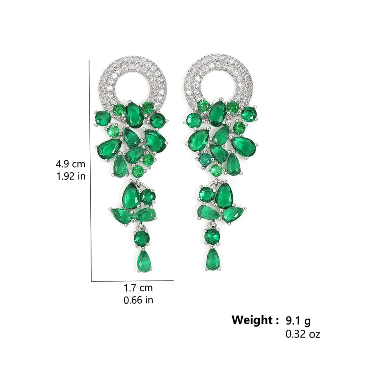 Elegant Marquise Cut Cubic Zirconia Dangle Earrings for Women Elegant Marquise Cut Cubic Zirconia Dangle Earrings for Women