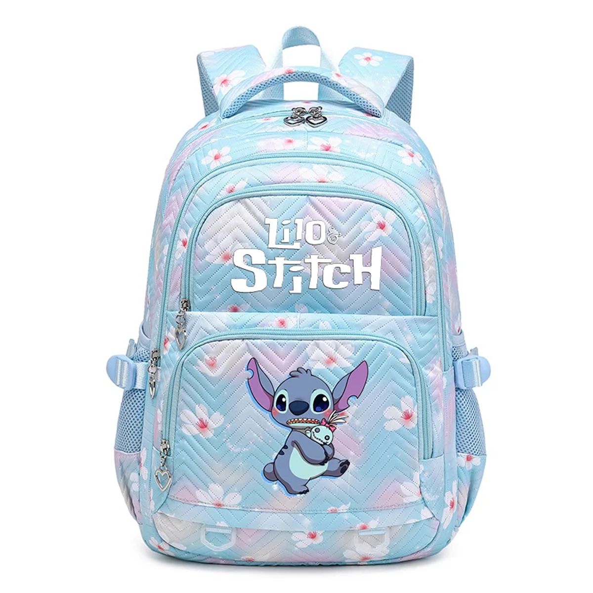 Lilo & Stitch Cartoon Waterproof Backpack for Teenage Girls