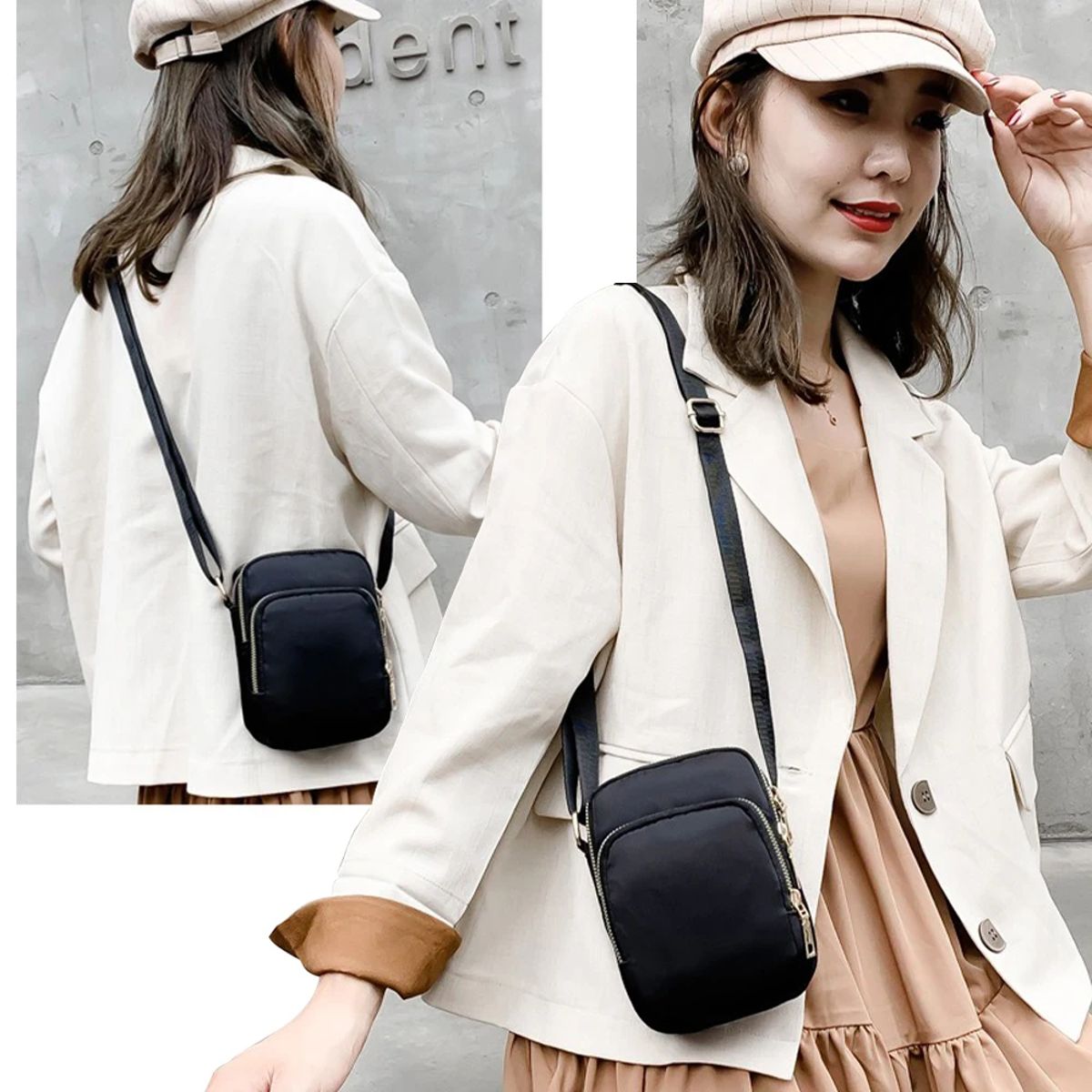 Charming Cartoon Princess Crossbody Bag for Women & Girls