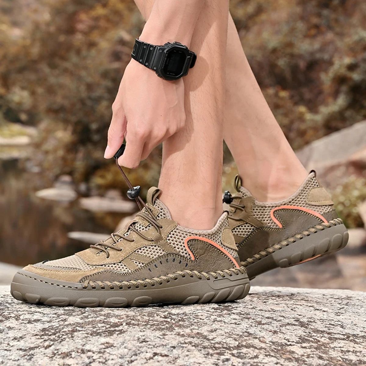 Lightweight Breathable Mesh Casual Shoes for Men