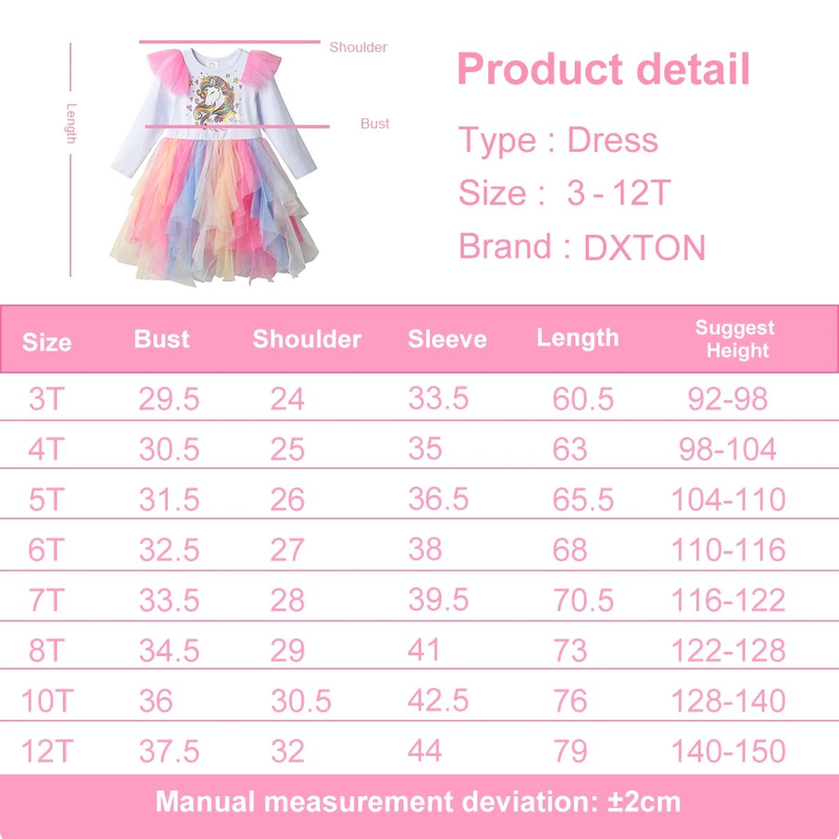 Adorable Unicorn Princess Dress for Girls – Mesh Party Outfit Adorable Unicorn Princess Dress for Girls – Mesh Party Outfit