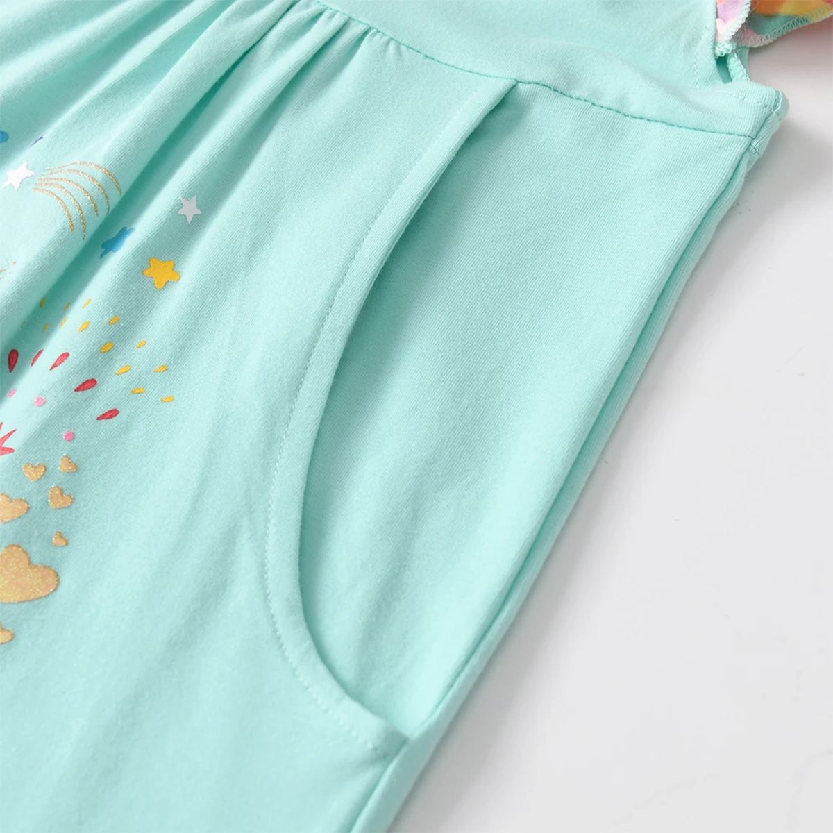 Floral Ruffled Sleeveless Dress for Girls, Casual Summer Style