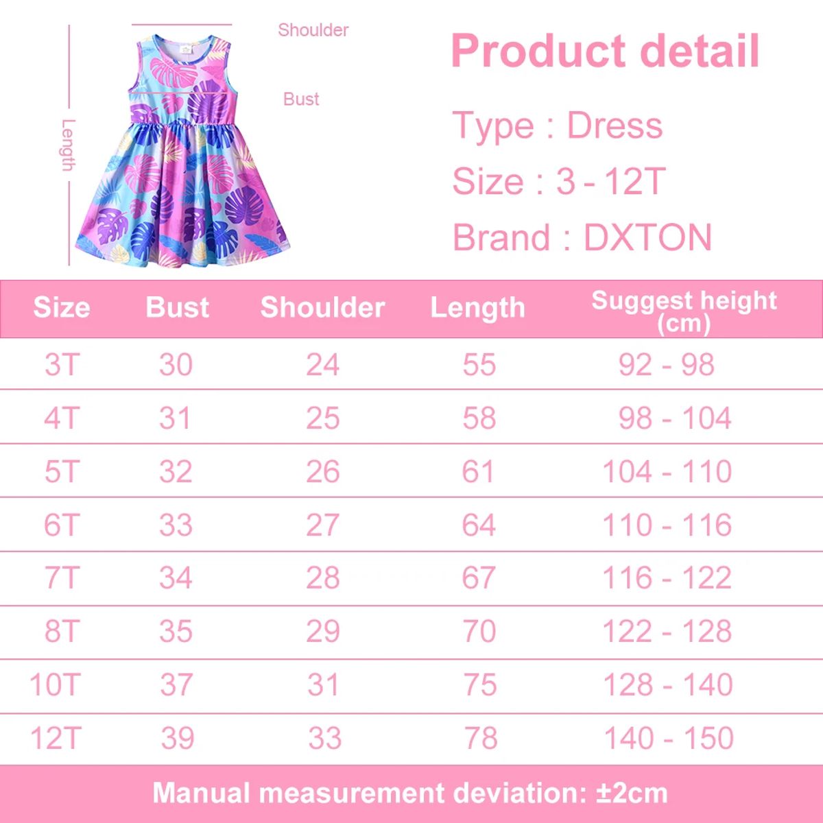 Dxton - Kids's Casual Dresses 5