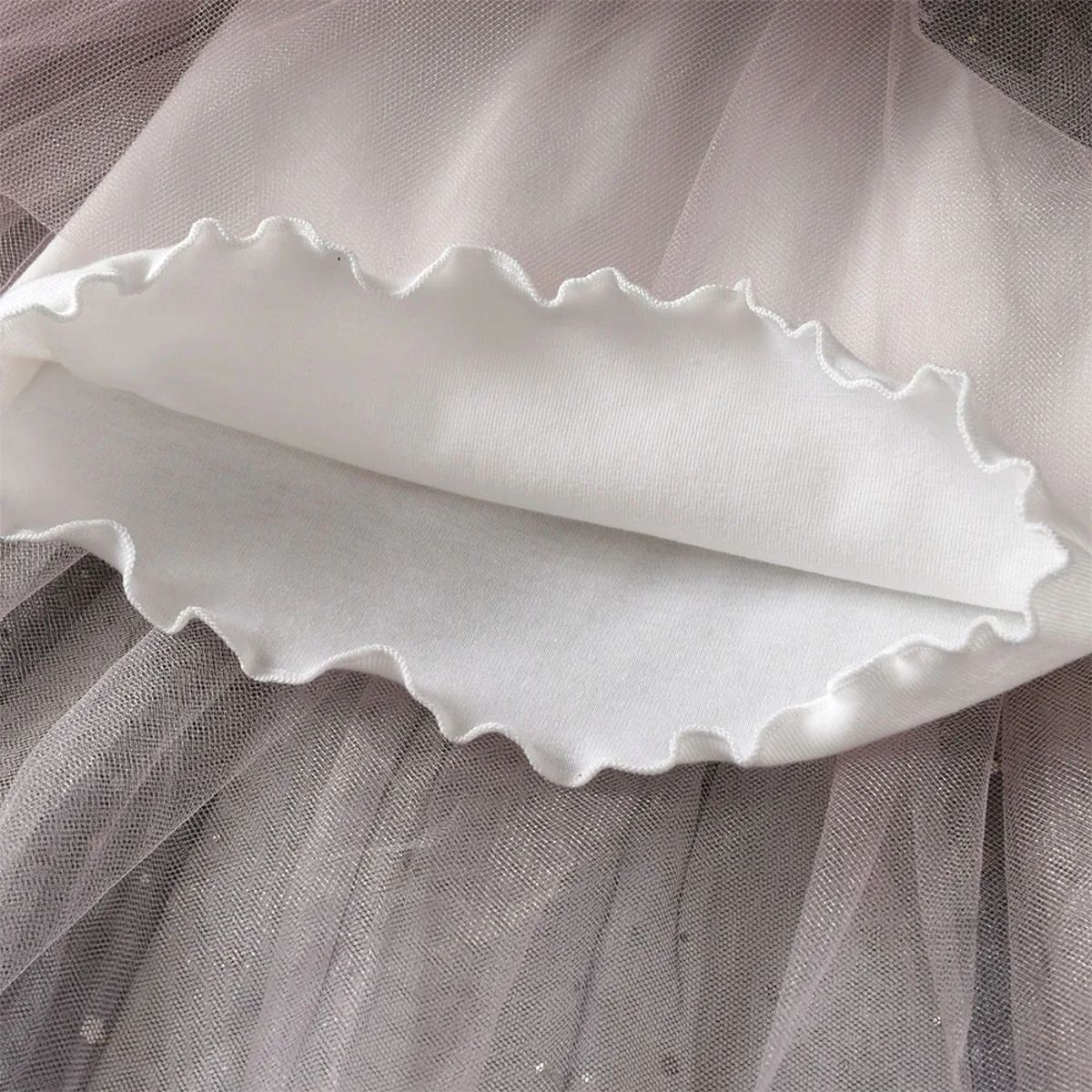 Sparkly Sleeveless Girls' Dress with Sequined Heart Design