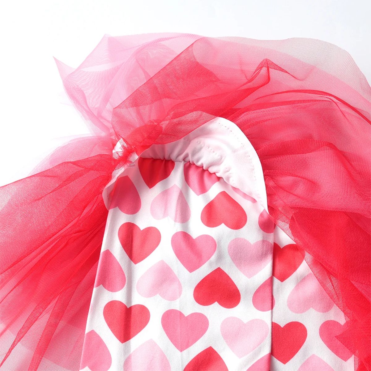 Charming Heart-Printed Leggings with Skirt for Girls' Dance Charming Heart-Printed Leggings with Skirt for Girls' Dance