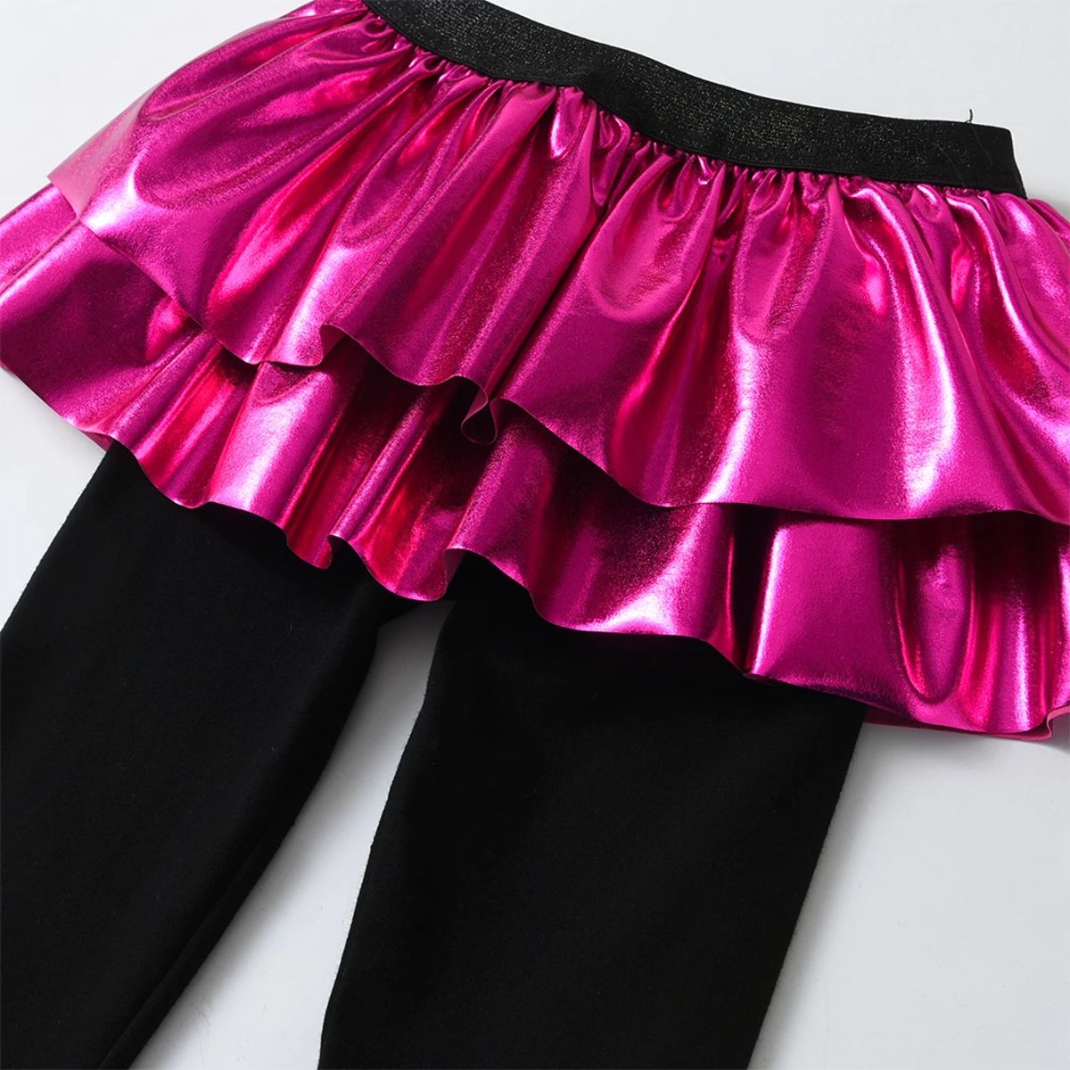 Stylish Fake Two-Piece Skirt Pants for Girls, Casual Leggings Stylish Fake Two-Piece Skirt Pants for Girls, Casual Leggings