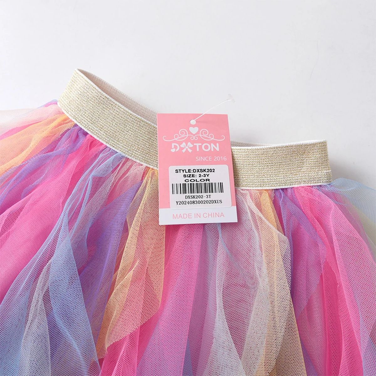 Charming Tulle Tutu Skirt for Girls with Ruffled Design Charming Tulle Tutu Skirt for Girls with Ruffled Design