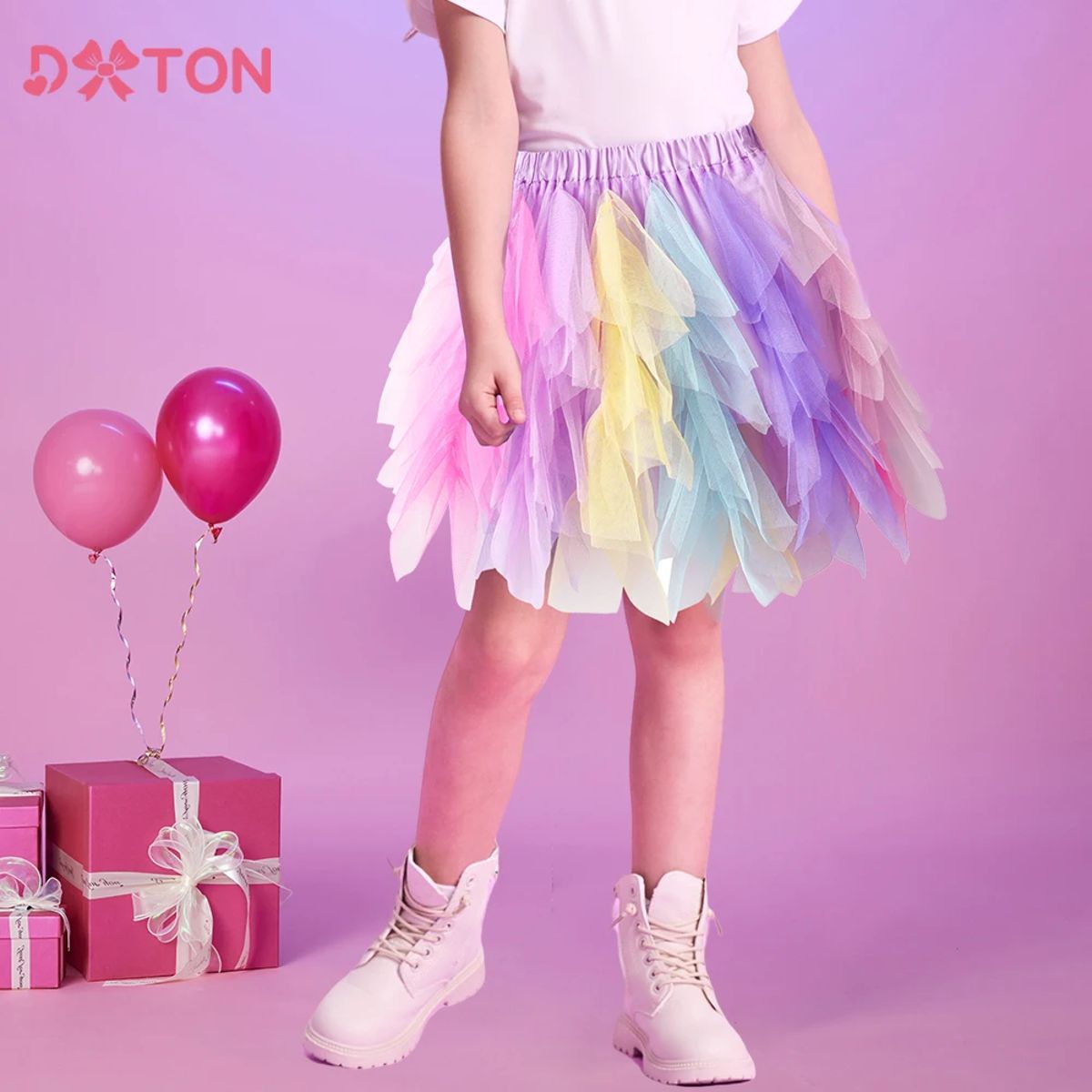 Fluffy Tulle Princess Tutu Skirt for Little Girls’ Parties Fluffy Tulle Princess Tutu Skirt for Little Girls’ Parties
