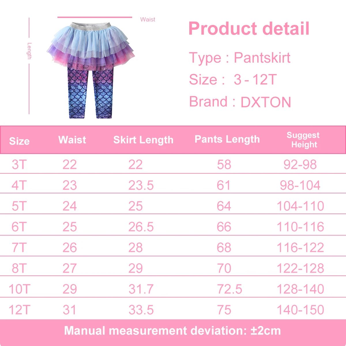 Girls Tulle Skirt Leggings – Ballet Dance & Party Outfit