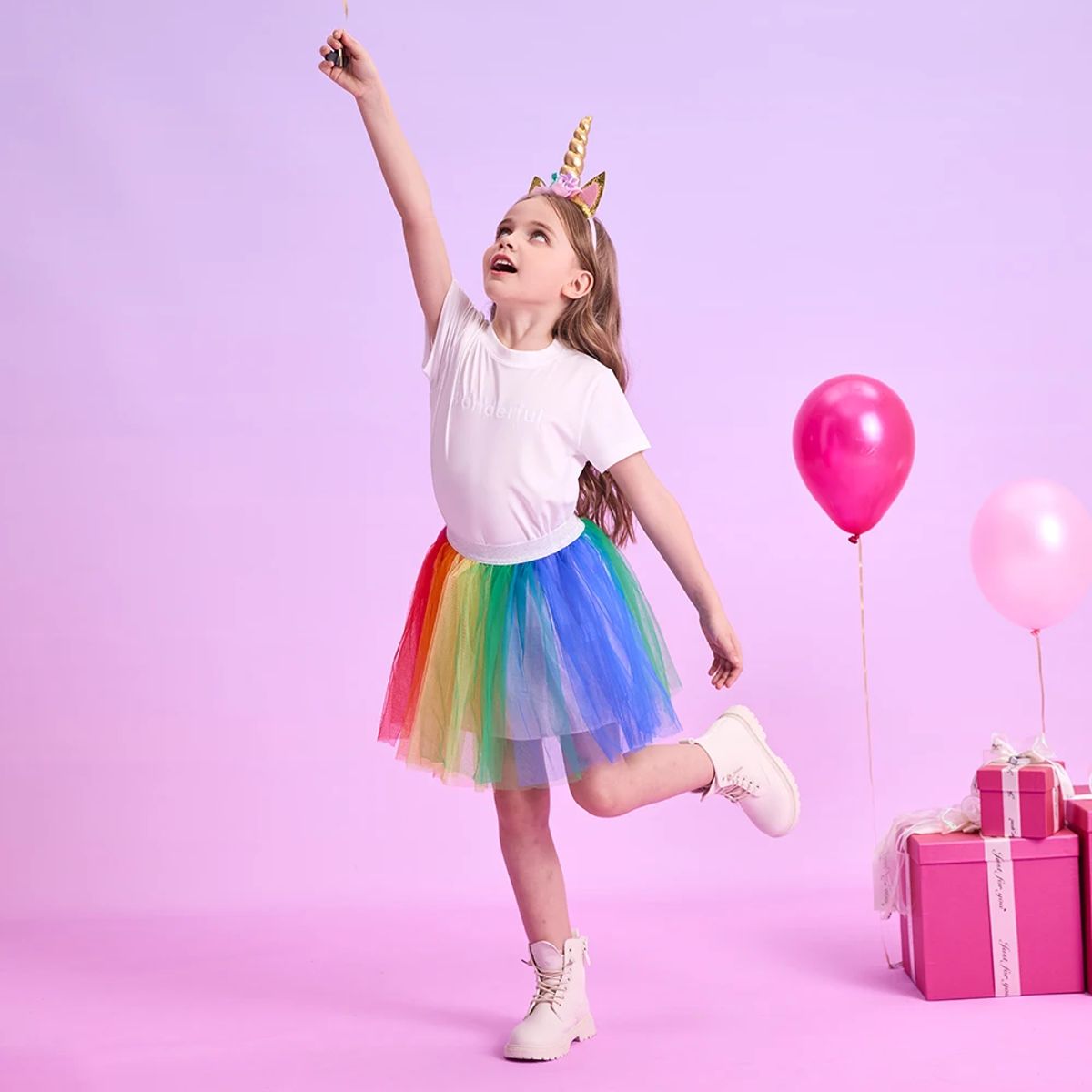 Adorable Tutu Mini Skirt for Girls' Birthday and Dancewear Adorable Tutu Mini Skirt for Girls' Birthday and Dancewear