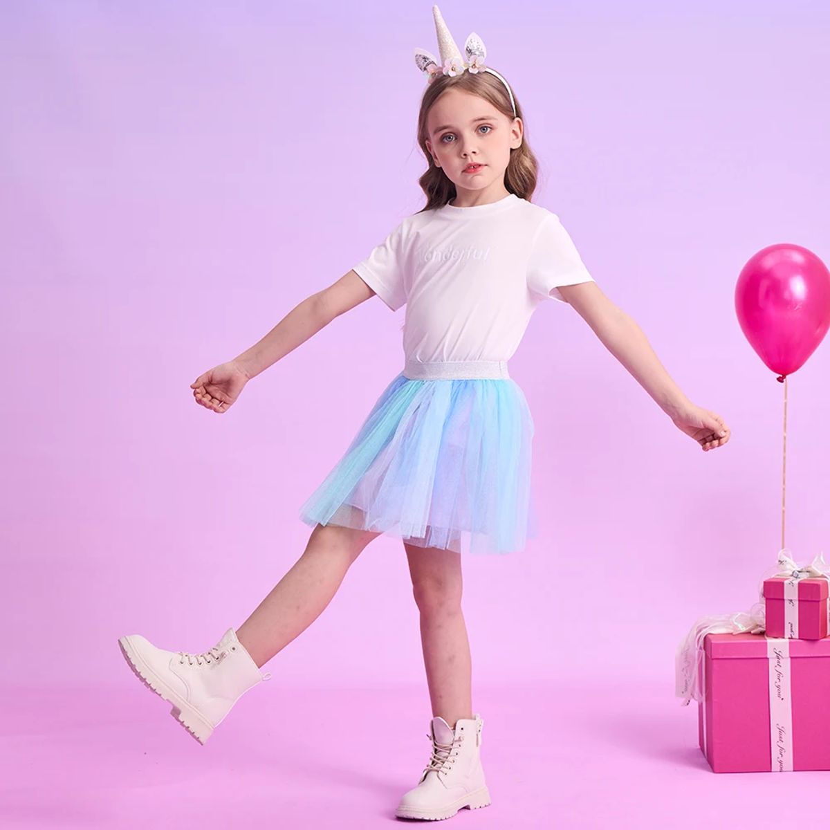 Adorable Baby Girls Tutu Skirt Fluffy Ballet Dance Pettiskirt