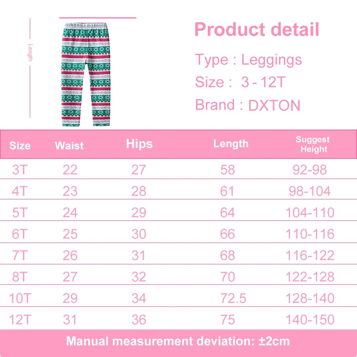 Adorable Girls' Snowflake Print Leggings – Comfy All-Season Wear