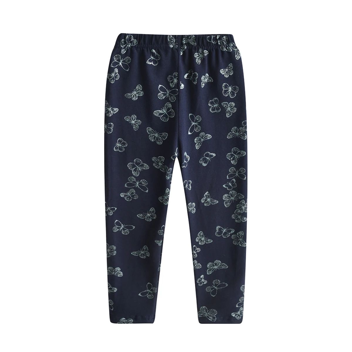 Autumn Winter Girls Cotton Butterfly Print Tops & Pants Set Autumn Winter Girls Cotton Butterfly Print Tops & Pants Set