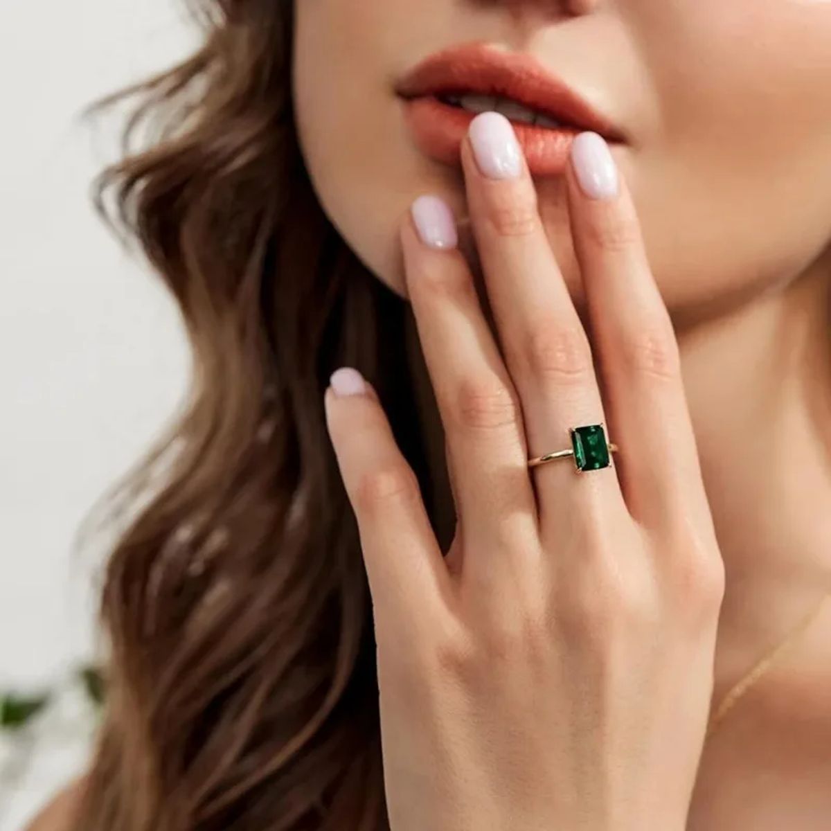 Elegant Gold-Plated Sterling Silver Ring with Dazzling Zircon Gemstone