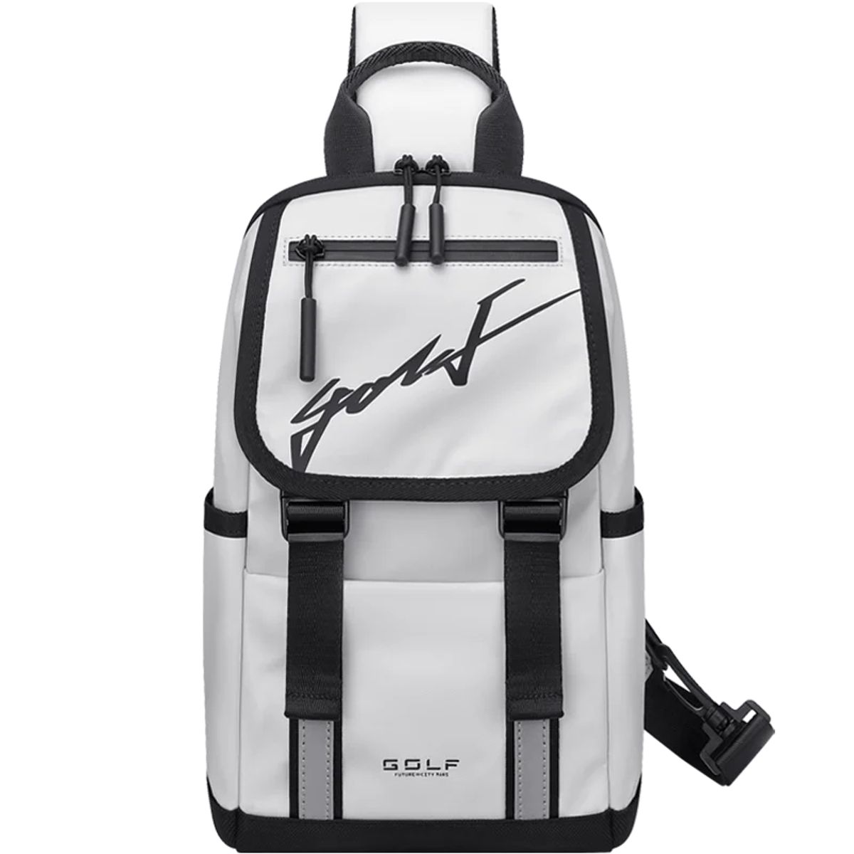 Men's Fashion Crossbody Sling Bag with Zipper & Hasp Closure Golf - Men's Crossbody Bags 7