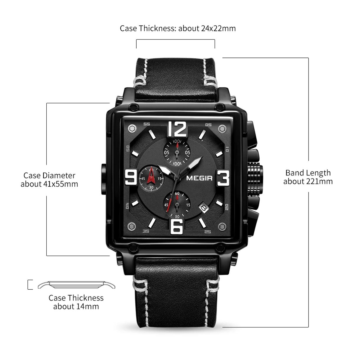 Megir - Men's Dress Watches 4