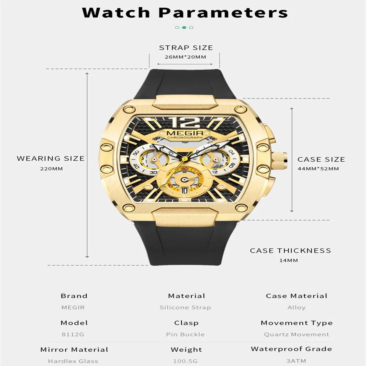 Megir - Men's Dress Watches 4