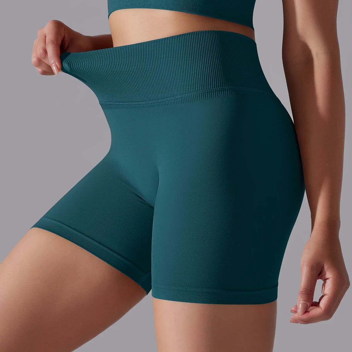 High Waist Seamless Gym Shorts for Women Workout Comfort