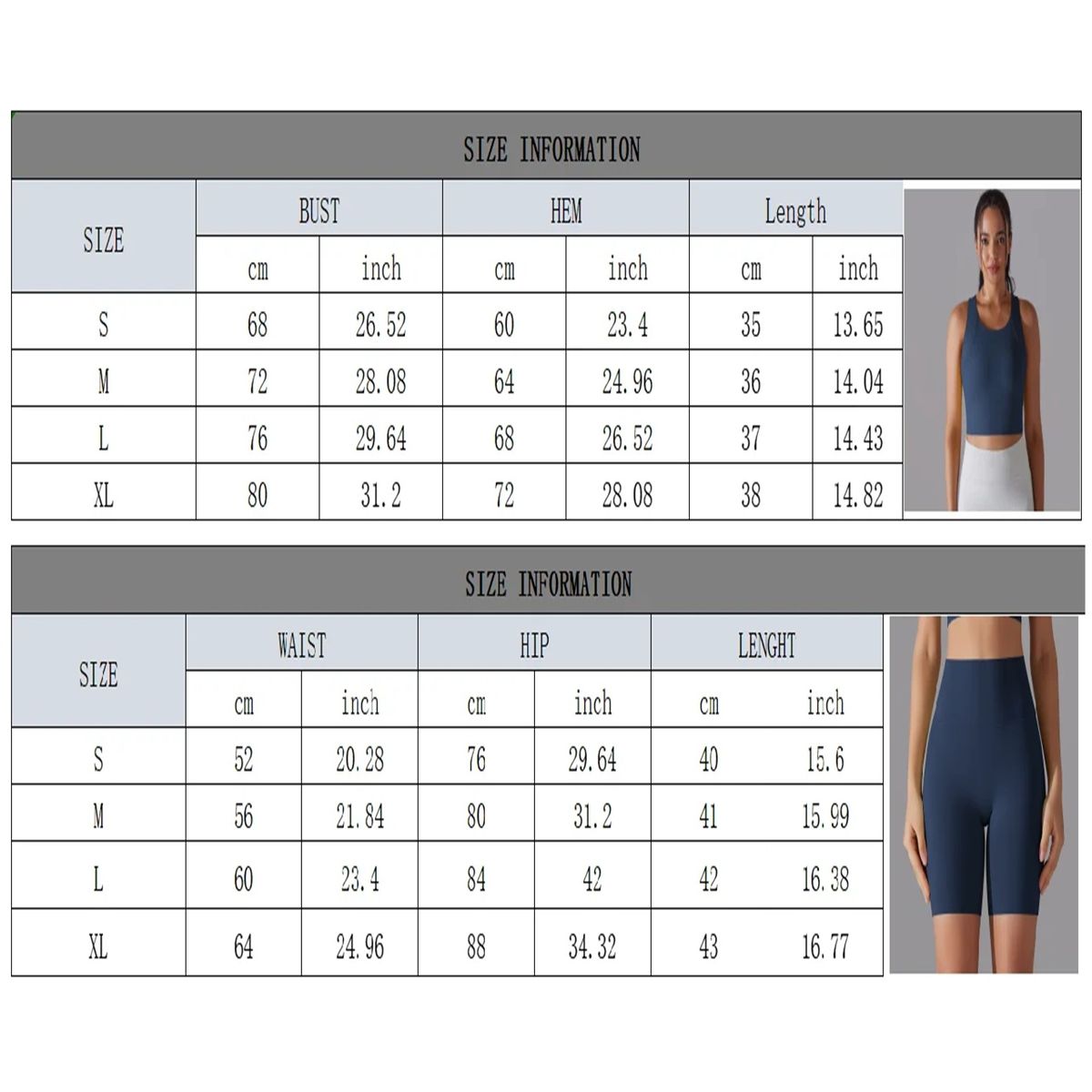 Seamless Workout Set with Crop Top and High-Waist Shorts