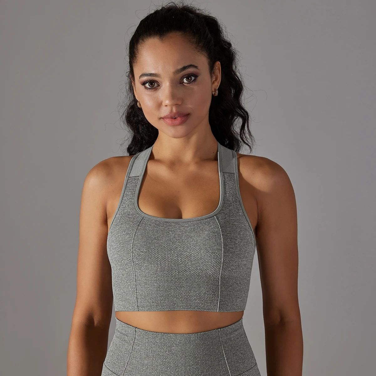 Women's Cross Back Sports Bra for Yoga and Fitness Workouts