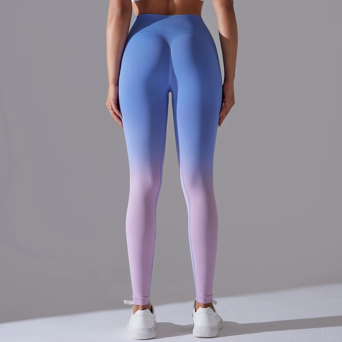 High Waisted Seamless Gym Leggings for Yoga and Fitness