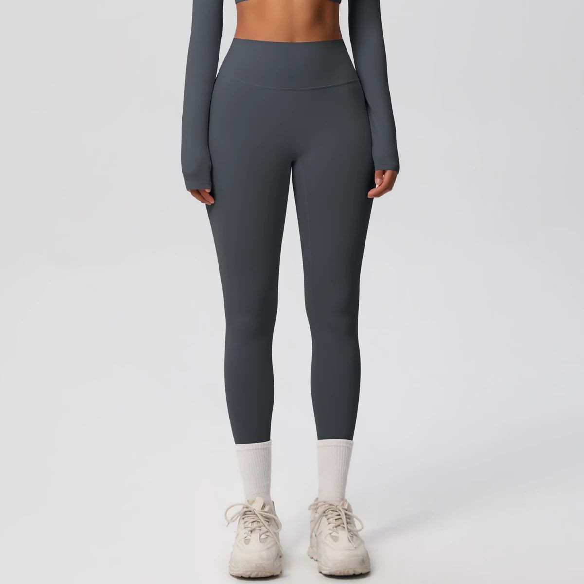 High-Waisted Yoga Leggings for Workout, Running, and Fitness