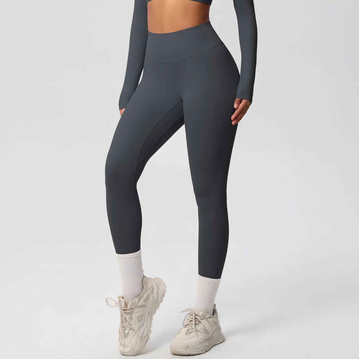 High-Waisted Yoga Leggings for Workout, Running, and Fitness