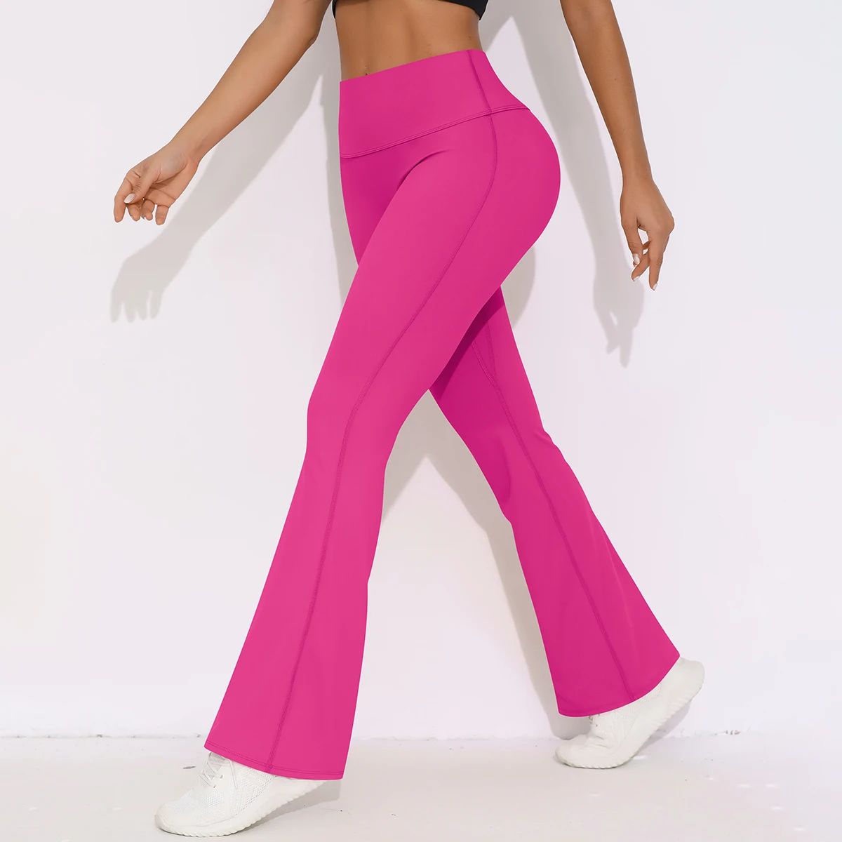 High Waist Flared Yoga Leggings for Tummy Control Workout High Waist Flared Yoga Leggings for Tummy Control Workout