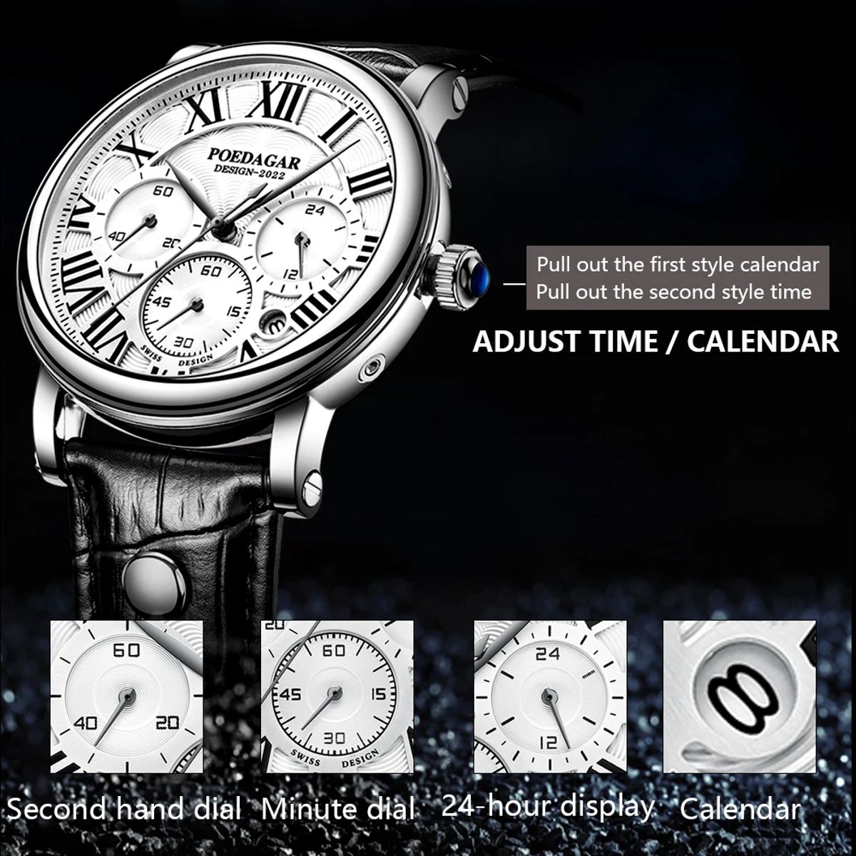 Poedagar - Men's Dress Watches 1