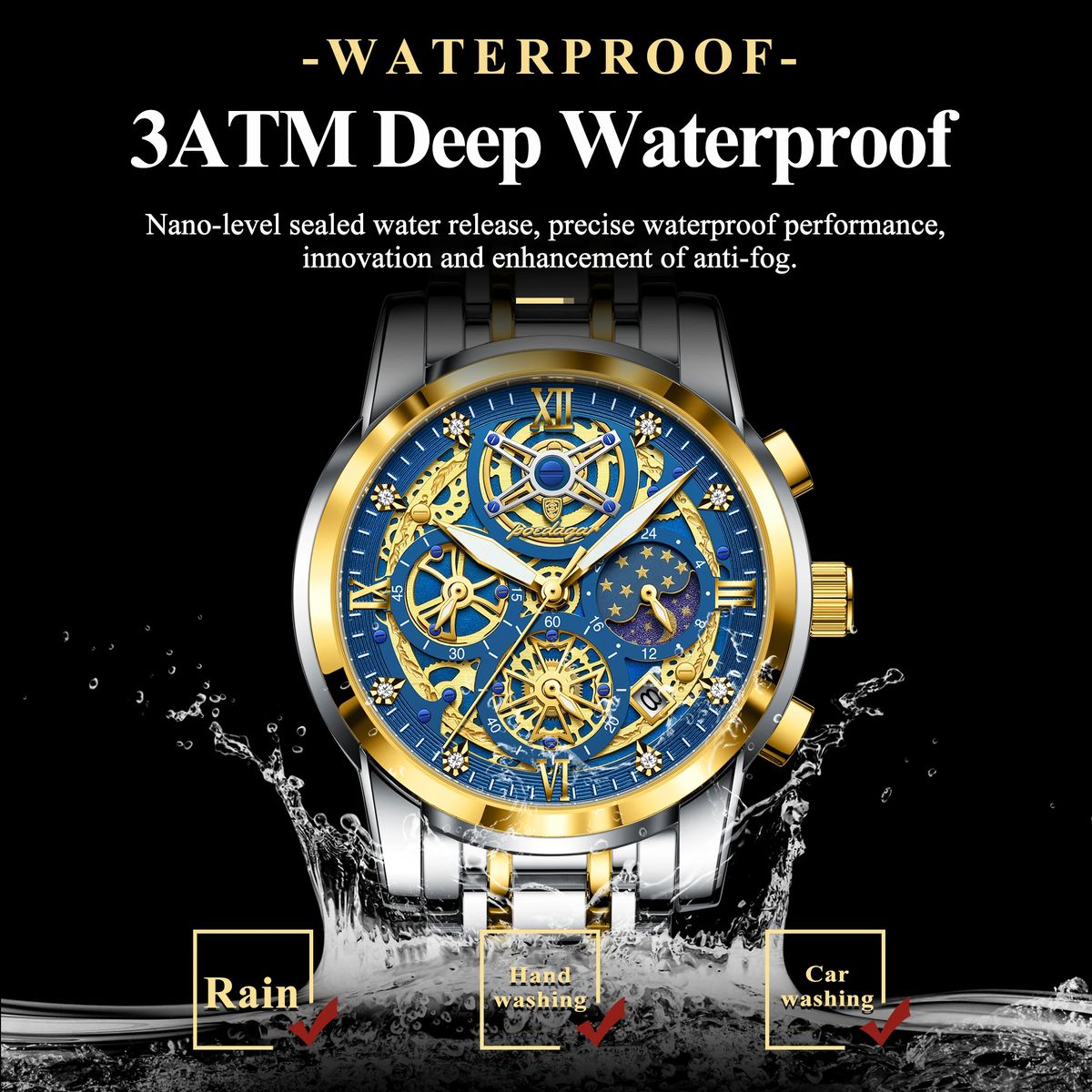 Poedagar - Men's Dress Watches 2