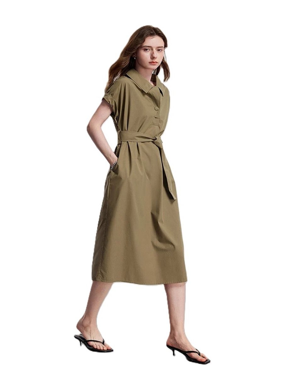 Elegant A-Line Dress for Women Perfect for Casual or Office