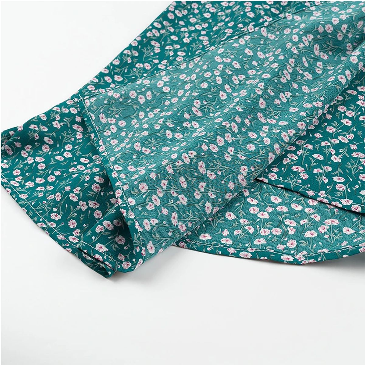 Women's Short Sleeve A-Line Mini Dress with Cross V-Neck