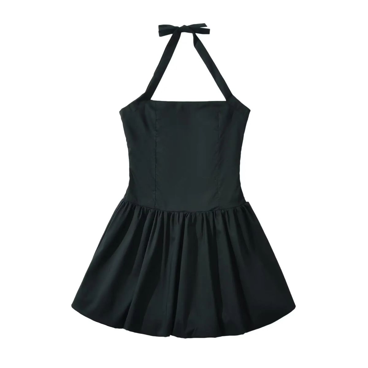 Chic Women's Backless Halter Mini Dress for Summer Parties Chic Women's Backless Halter Mini Dress for Summer Parties