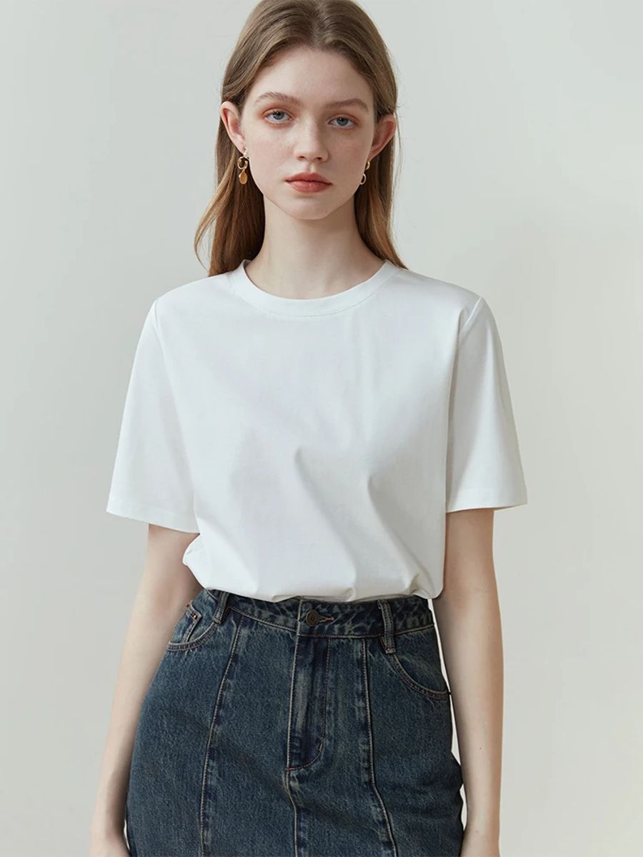 Women's 100% Cotton Round Neck Sleeveless T-Shirt Women's 100% Cotton Round Neck Sleeveless T-Shirt